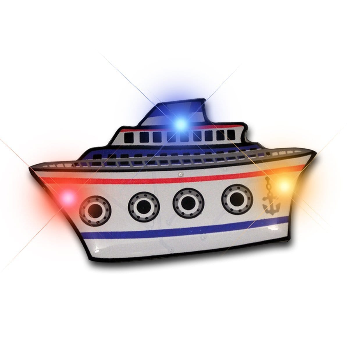 Cruise Ship Flashing Body Light Lapel Pins All Body Lights and Blinkees Cruise Ship Flashing Body Light Lapel Pins All Body Lights and Blinkees 3