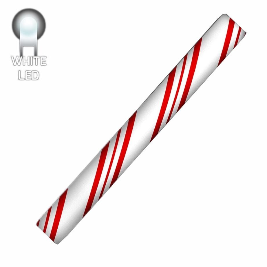 Candy Cane LED Foam Cheer Stick All Products Candy Cane LED Foam Cheer Stick All Products 3