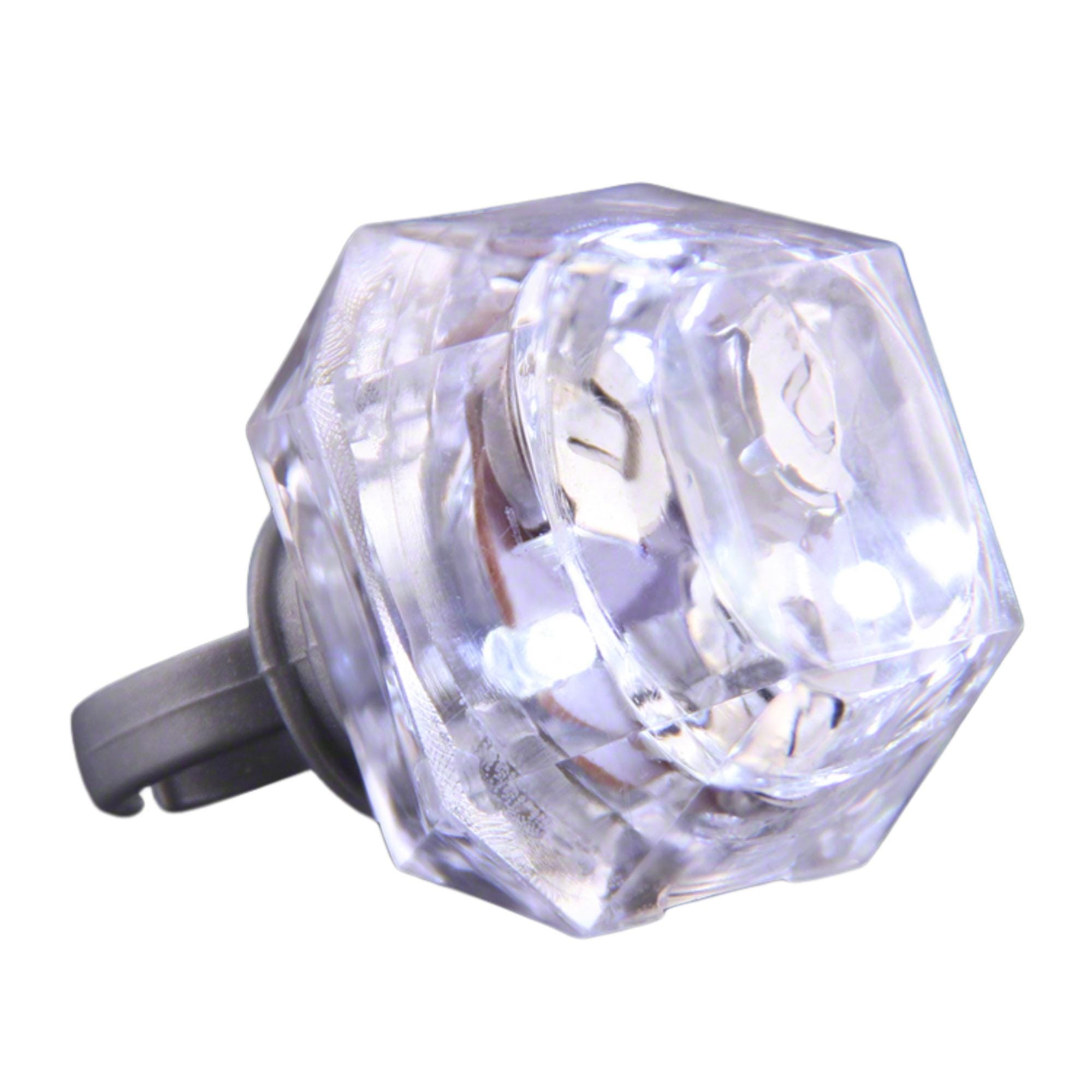 Huge Gem Flashing Rings Pack of 24 All Products Huge Gem Flashing Rings Pack of 24 All Products 8