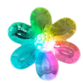 Color Changing LED Acrylic Flower Ring All Products 3