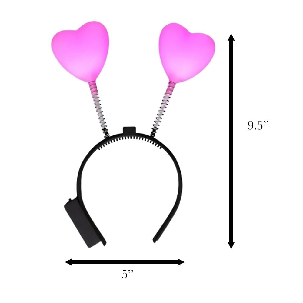 Flashing Pink Heart Head Boppers All Products Flashing Pink Heart Head Boppers All Products 5