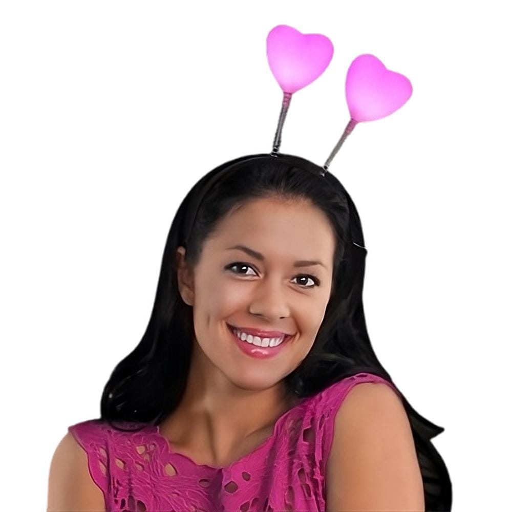 Flashing Pink Heart Head Boppers All Products Flashing Pink Heart Head Boppers All Products 3