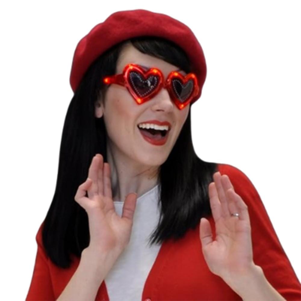 Red Heart LED Sunglasses All Products Red Heart LED Sunglasses All Products 3