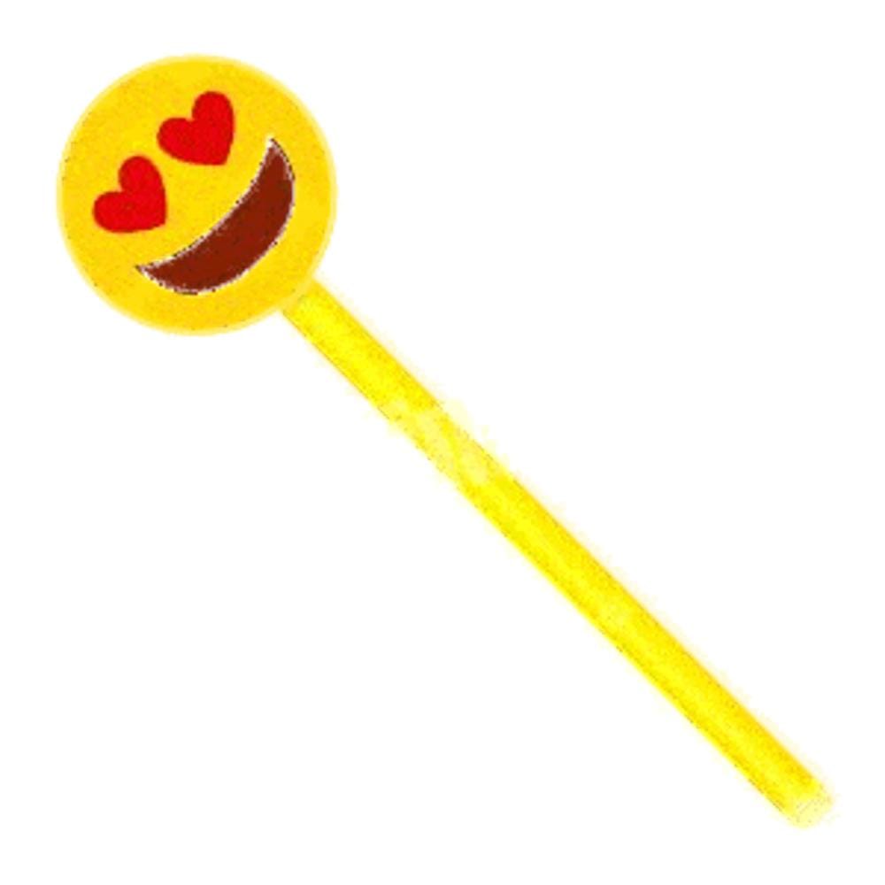 Glow Stick Smiling Heart Eyes Emoji Wand All Products Glow Stick Smiling Heart Eyes Emoji Wand All Products 3