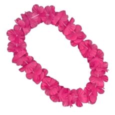 Hawaiian Flower Lei Necklace Pink All Products Hawaiian Flower Lei Necklace Pink All Products 5