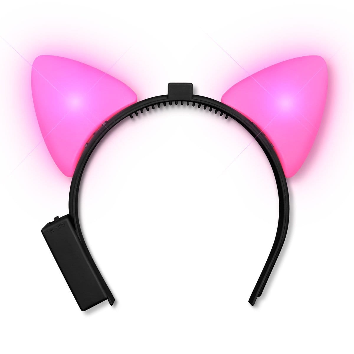 LED Animal Ears Steady Pink Light Headband All Products LED Animal Ears Steady Pink Light Headband All Products 3