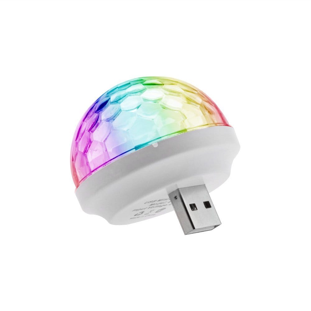 Sound Activated Mobile Disco Ball Portable Party DJ USB and Iphone Decoration for Parties All Products 3