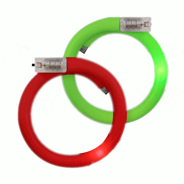 Assorted Light Up Christmas Bling Red Green Tube Bracelets Pack of 25 All Products Assorted Light Up Christmas Bling Red Green Tube Bracelets Pack of 25 All Products 4