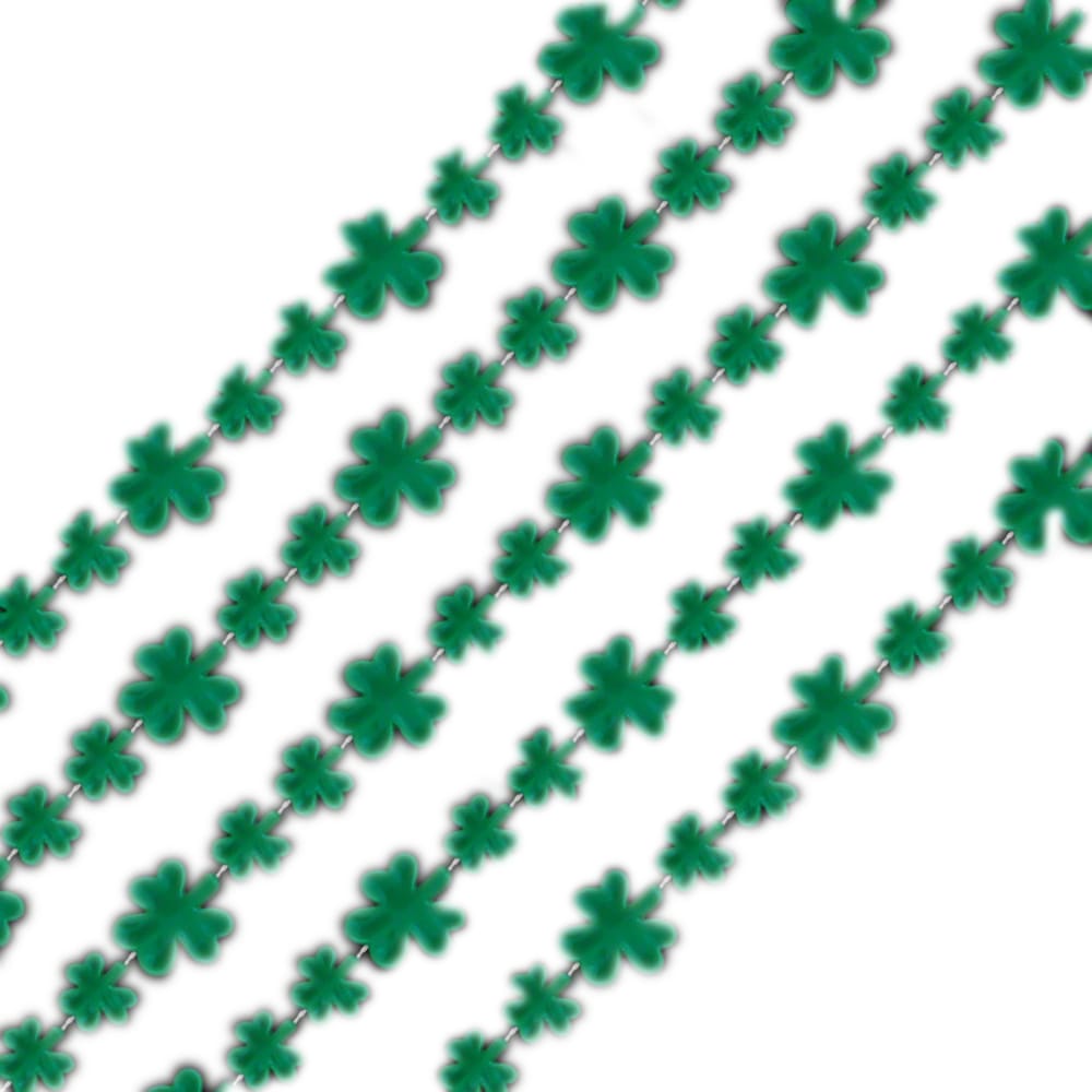 Non Light Up Shamrock Beads Pack of 12 All Products Non Light Up Shamrock Beads Pack of 12 All Products 3