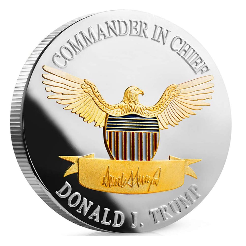 2020 Gold on Silver Liberty Donald Trump Plated Commemorative Coin All Products 2020 Gold on Silver Liberty Donald Trump Plated Commemorative Coin All Products 4