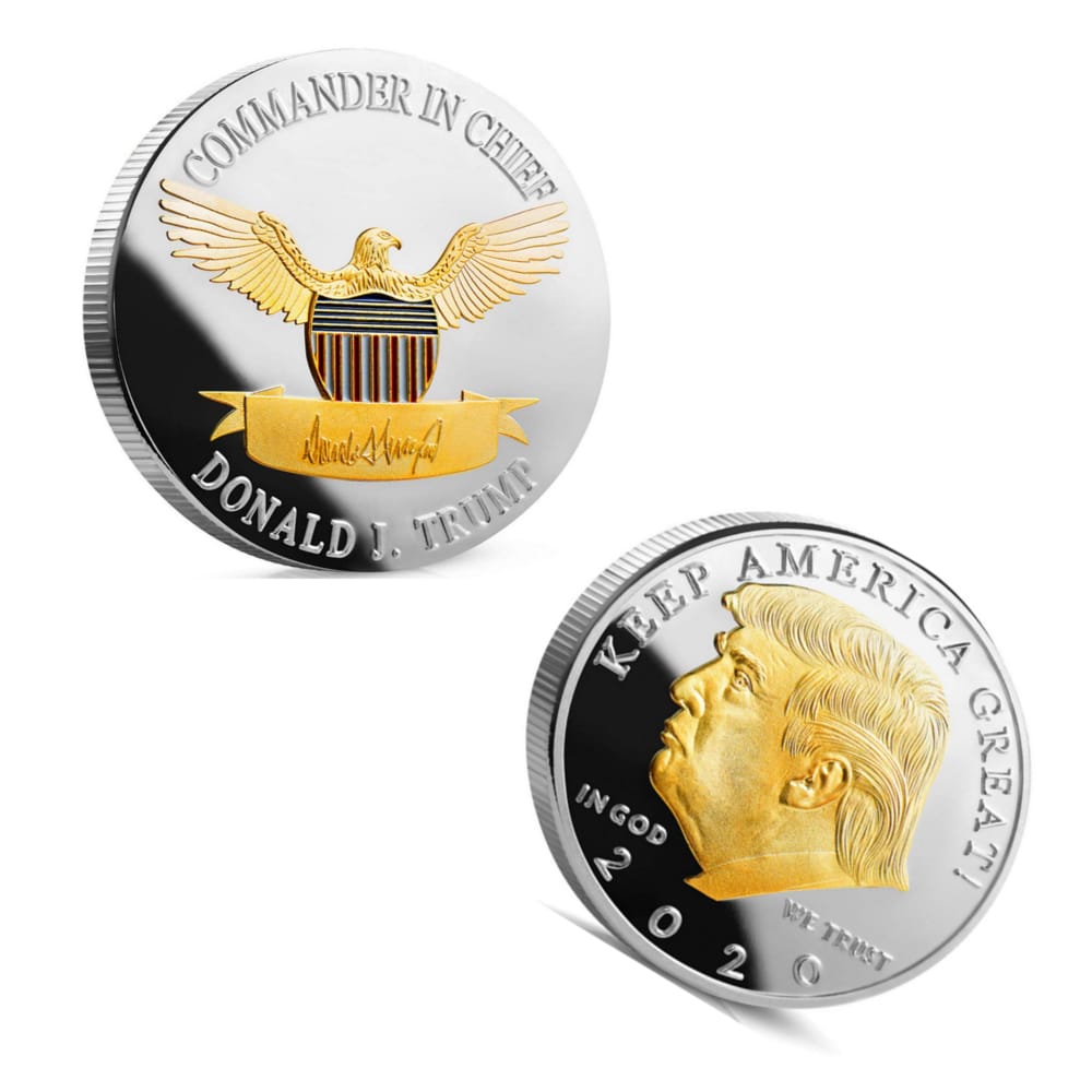 2020 Gold on Silver Liberty Donald Trump Plated Commemorative Coin All Products 2020 Gold on Silver Liberty Donald Trump Plated Commemorative Coin All Products 5