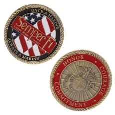 Semper Fi US Marine Commemorative Coin All Products Semper Fi US Marine Commemorative Coin All Products 4