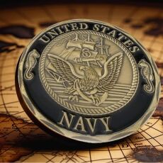 US Navy Crossing The Line Shellback Bronze Challenge Coin All Products US Navy Crossing The Line Shellback Bronze Challenge Coin All Products 6