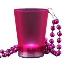 Light Up Pink Shot Glass on Pink Beaded Necklaces All Products Light Up Pink Shot Glass on Pink Beaded Necklaces All Products 4