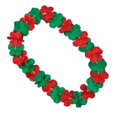 Non Light Up Hawaiian Flower Christmas Lei Necklace Red Green All Products Non Light Up Hawaiian Flower Christmas Lei Necklace Red Green All Products 5