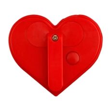 Light Up Flashing Red Heart Clip on Badge Body Light All Body Lights and Blinkees Light Up Flashing Red Heart Clip on Badge Body Light All Body Lights and Blinkees 6