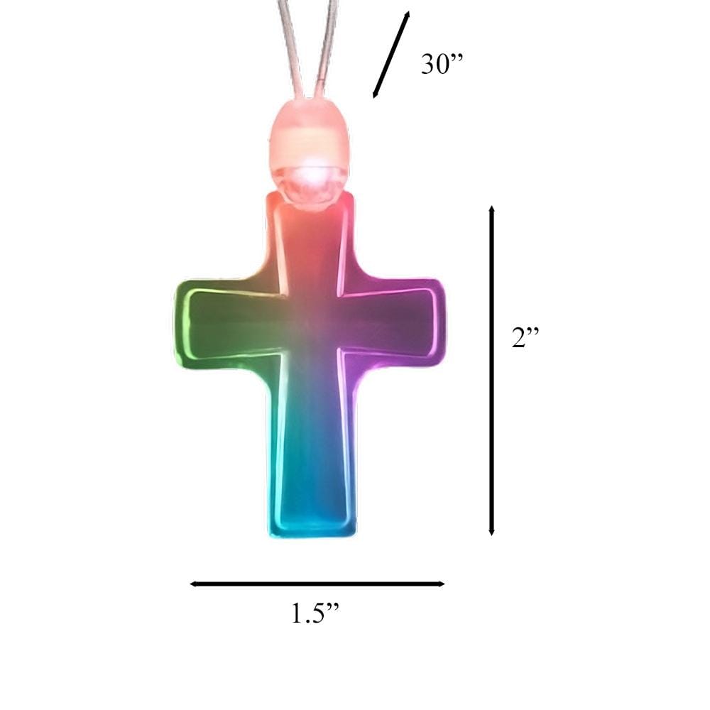 Expression of Faith Acrylic Cross Pendant Necklace with Multicolor LEDs All Products Expression of Faith Acrylic Cross Pendant Necklace with Multicolor LEDs All Products 4