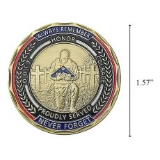We Stand for the Flag We Kneel for the Fallen Commemorative Veteran Tribute Gold Plated Coin All Products We Stand for the Flag We Kneel for the Fallen Commemorative Veteran Tribute Gold Plated Coin All Products 4