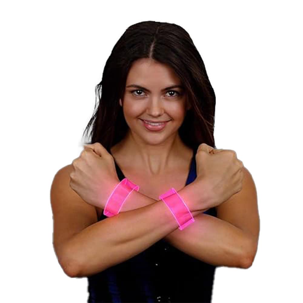Cosmic Pink LED Bracelets Magnetic Clasp All Products Cosmic Pink LED Bracelets Magnetic Clasp All Products 5