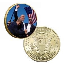 Fight for Freedom 47th President Donald Trump Rally Commemorative Gold Plated Coin All Products Fight for Freedom 47th President Donald Trump Rally Commemorative Gold Plated Coin All Products 6