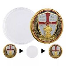Warrior Edition Put on the Whole Armor of God Christian God Plated Coin All Products Warrior Edition Put on the Whole Armor of God Christian God Plated Coin All Products 7