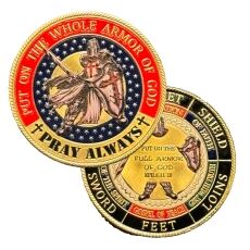 Victory Edition Put on the Whole Armor of God Christian God Plated Coin All Products Victory Edition Put on the Whole Armor of God Christian God Plated Coin All Products 6