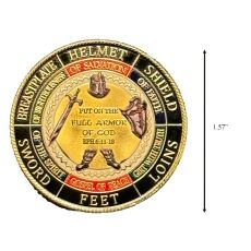 Victory Edition Put on the Whole Armor of God Christian God Plated Coin All Products Victory Edition Put on the Whole Armor of God Christian God Plated Coin All Products 5