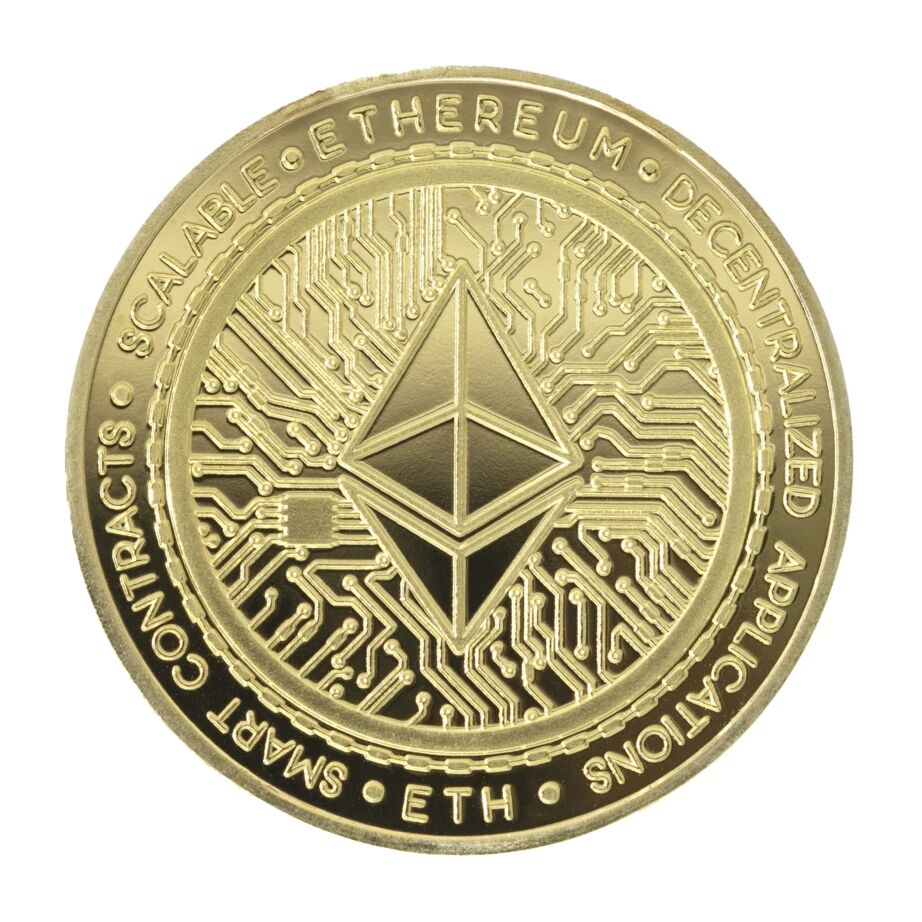 Ethereum Classic Blockchain Crypto Gold Plated Coin All Products Ethereum Classic Blockchain Crypto Gold Plated Coin All Products 3
