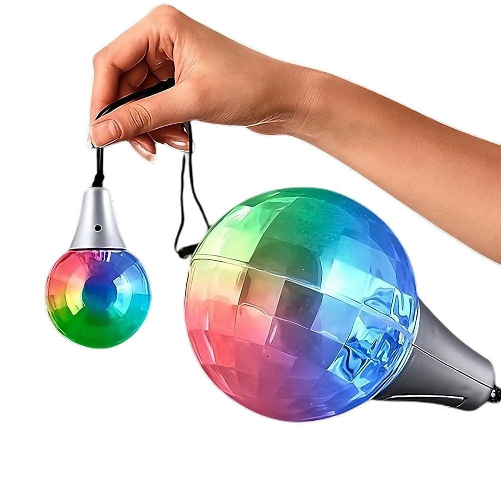 Disco Prism Ball LED Multicolor Pendant Necklace All Products Disco Prism Ball LED Multicolor Pendant Necklace All Products 5