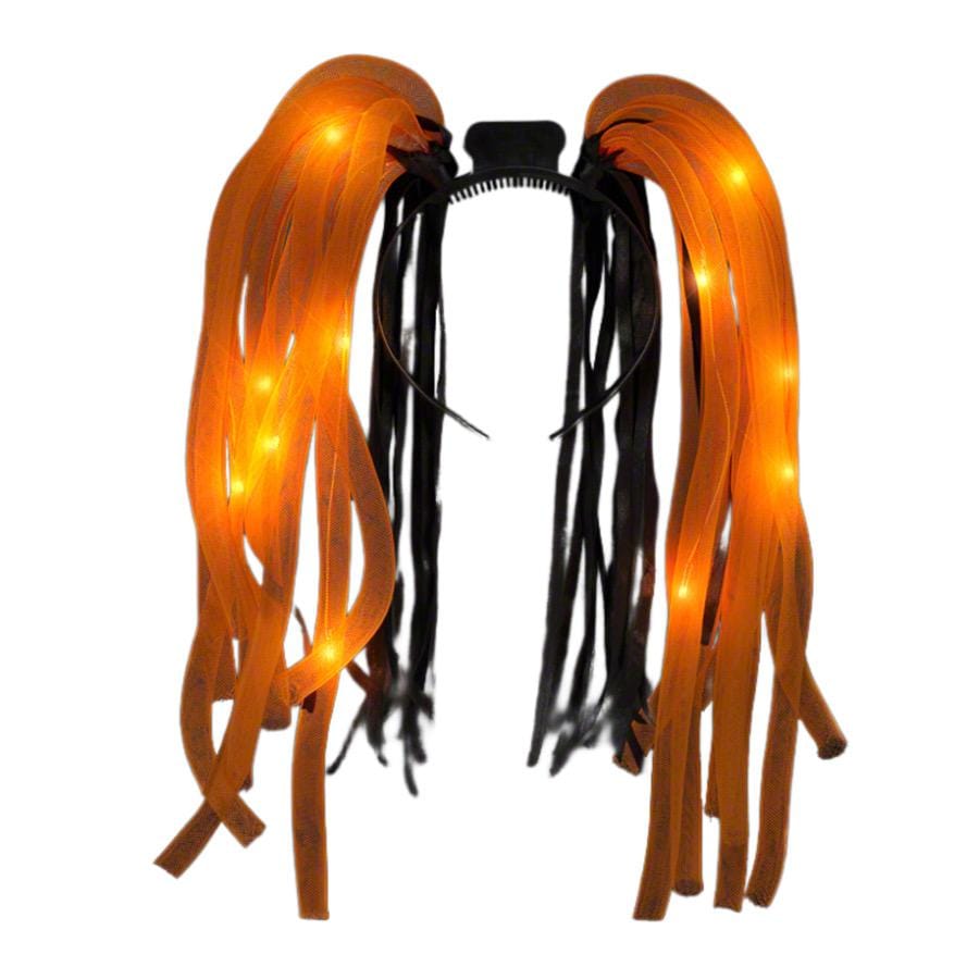 Orange LED Noodle Headband Flashing Dreads All Products Orange LED Noodle Headband Flashing Dreads All Products 7