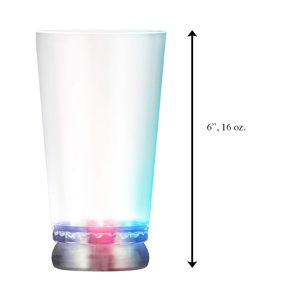 Light Up Patriotic Pint Glass 4th of July Light Up Patriotic Pint Glass 4th of July 5