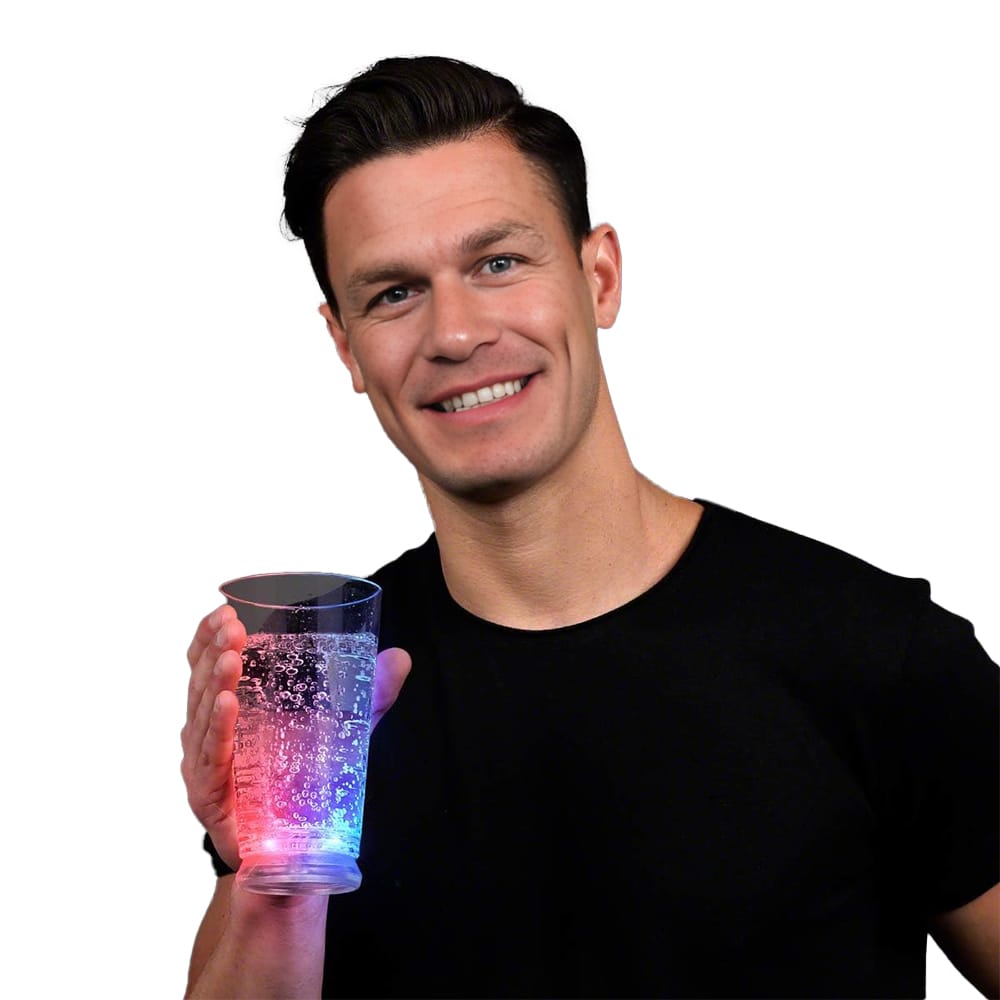 Light Up Patriotic Pint Glass 4th of July Light Up Patriotic Pint Glass 4th of July 3