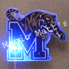 Memphis University Officially Licensed Flashing Lapel Pin All Body Lights and Blinkees Memphis University Officially Licensed Flashing Lapel Pin All Body Lights and Blinkees 3