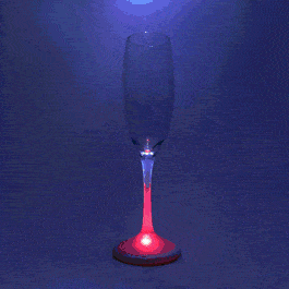 Real Glass LED Champagne Drinking Glasses All Products Real Glass LED Champagne Drinking Glasses All Products 3