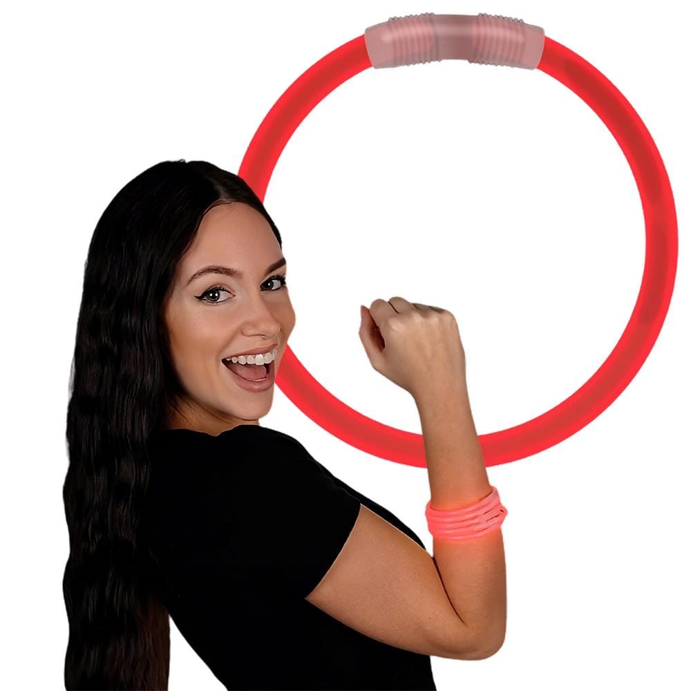 Glow Bracelet Red Tube of 100 All Products Glow Bracelet Red Tube of 100 All Products 4