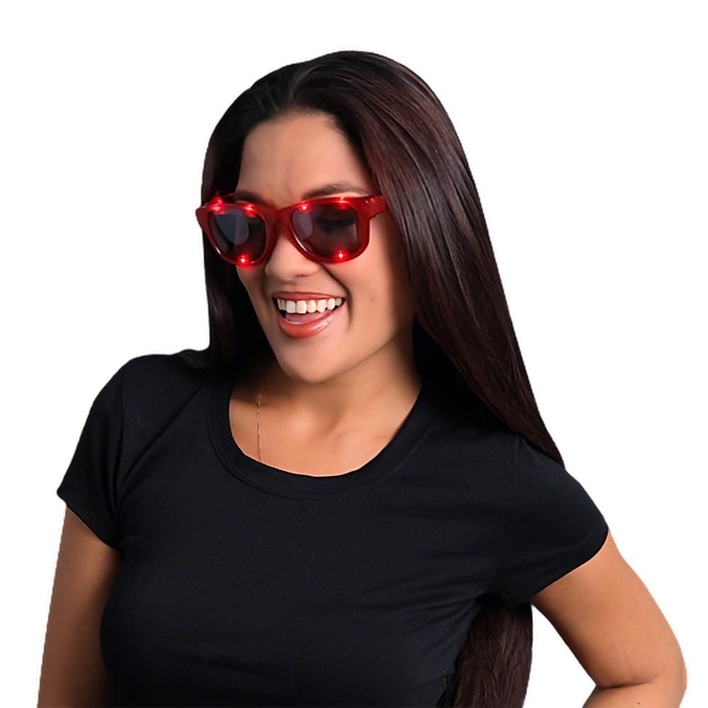 Red LED Nerd Glasses All Products Red LED Nerd Glasses All Products 3