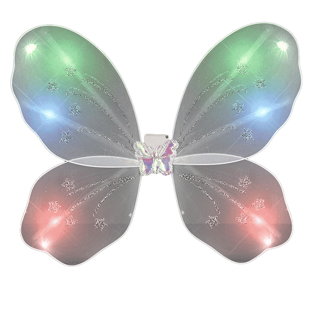 Light Up White Fairy Butterfly Wings All Products Light Up White Fairy Butterfly Wings All Products 5