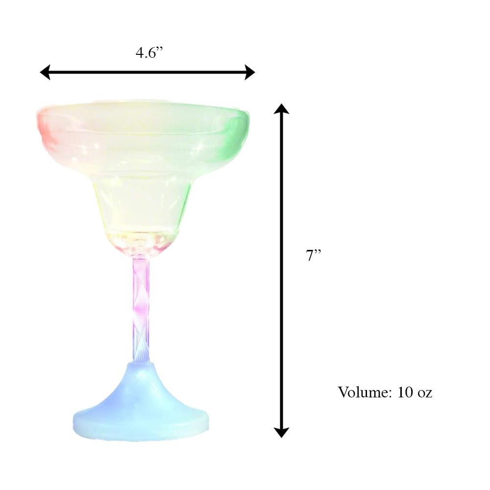 LED Margarita Drinking Glass Long Spiral Stem All Products LED Margarita Drinking Glass Long Spiral Stem All Products 6