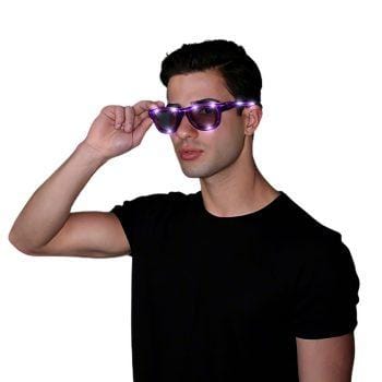 Purple LED Nerd Glasses All Products 3