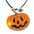 Pumpkin Necklace Flashing Body Light Necklace All Body Lights and Blinkees Pumpkin Necklace Flashing Body Light Necklace All Body Lights and Blinkees 4