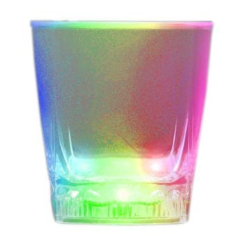 LED Color Changing Rounded Cube Rocks Whiskey Cola Glass All Products 3