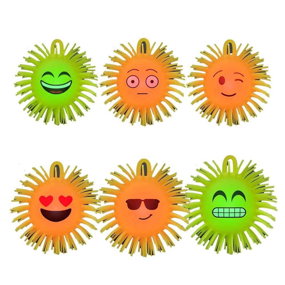 Pack of 12 Color Changing Emotions Emoji Faces Puffer Squishy Ball All Products Pack of 12 Color Changing Emotions Emoji Faces Puffer Squishy Ball All Products 4