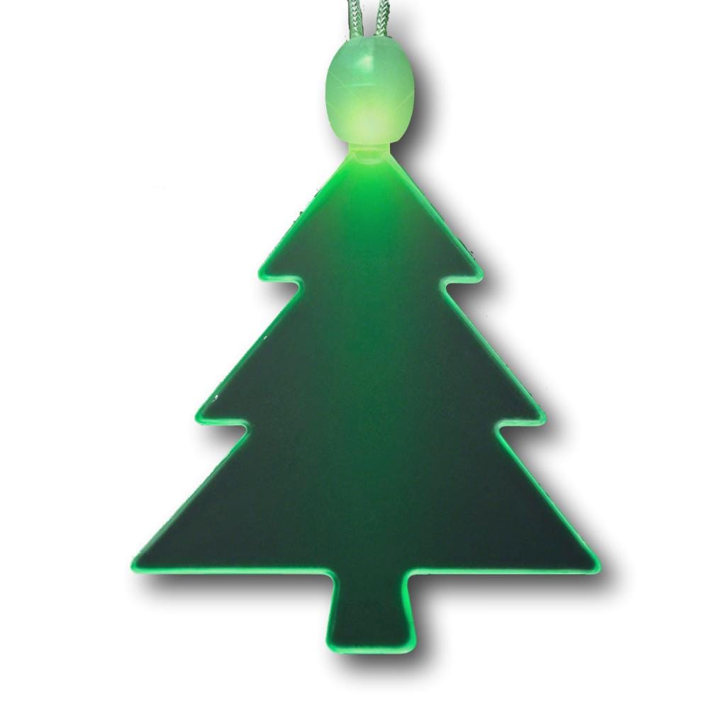 Green Light Up Christmas Tree Charm Pendant LED Necklace All Products Green Light Up Christmas Tree Charm Pendant LED Necklace All Products 5