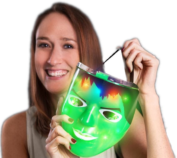 Hulking Superhero Green Light Up Mask All Products Hulking Superhero Green Light Up Mask All Products 3