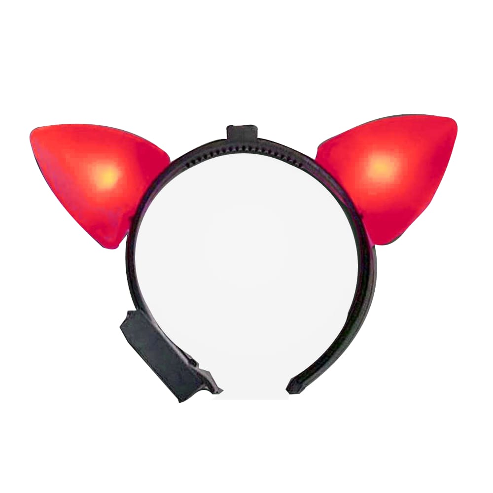 Light Up Red Cat Ears Headband All Products Light Up Red Cat Ears Headband All Products 3