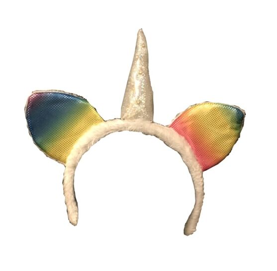 Light Up Silver Horn Unicorn Headband All Products 3