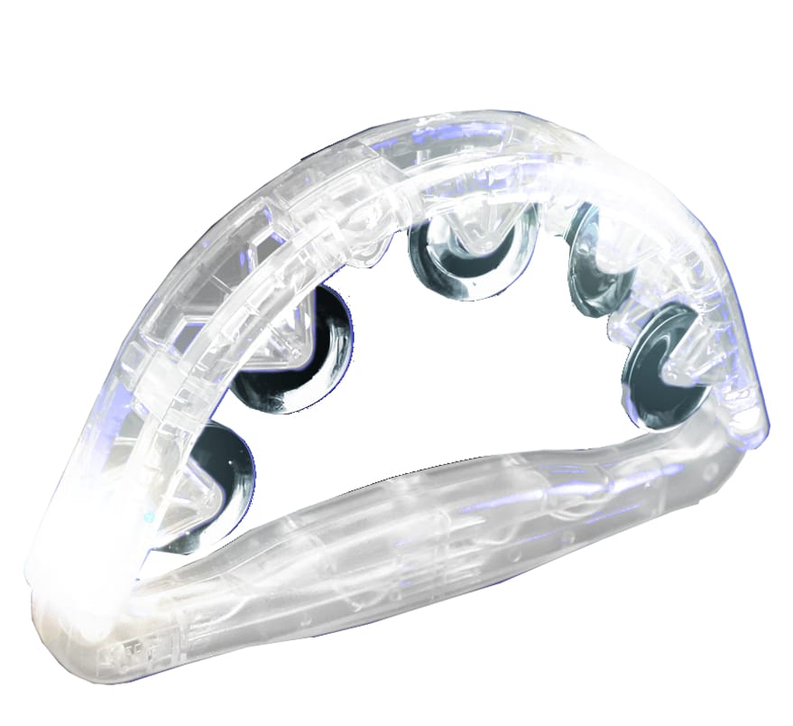 8 Inch White LED Tambourine All Products 8 Inch White LED Tambourine All Products 3