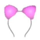 Pink LED Soft Cat Ears Headband All Products Pink LED Soft Cat Ears Headband All Products 5