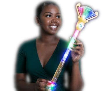 Light Up Diamond Scepter Wand Prism Ball All Products 3