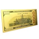 1000 USD Commemorative President Donald Trump Collectible Gold Plated Fake Bank Note 24K Gold and Silver Plated Replica Bills 1000 USD Commemorative President Donald Trump Collectible Gold Plated Fake Bank Note 24K Gold and Silver Plated Replica Bills 5